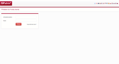 Desktop Screenshot of info.twistnet.cz